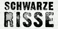 Schwarze Risse.